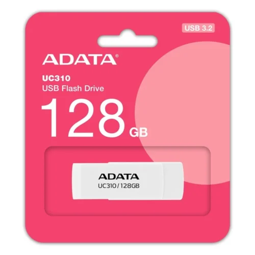 Alternative view of Adata Pendrive UC310 128GB USB3.2 бял