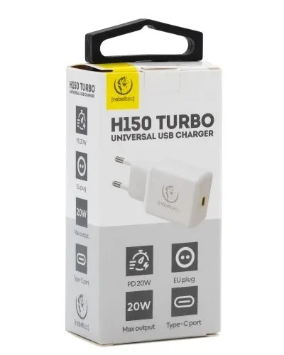 Rebeltec зарядно USB-C H150 TURBO PD20W
