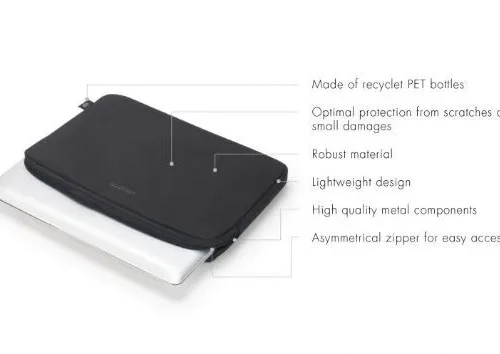 DICOTA Eco калъф BASE Лаптоп cover 13-13.3 inches
