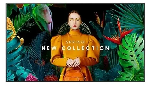 Samsung Professional monitor QB75C 75 inches Glossy 16h/7 350(cd/m2) 3840x2160 (UHD) S10 Player (Tizen 7) Wi-Fi/BT 3 years On-Site