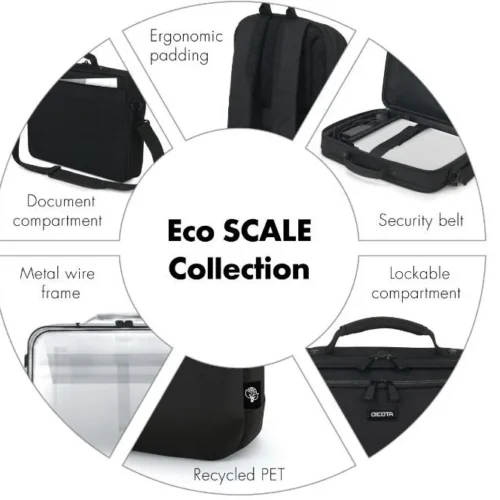 DICOTA Eco Multi Roller SCALE Лаптоп case 14-15.6 inch