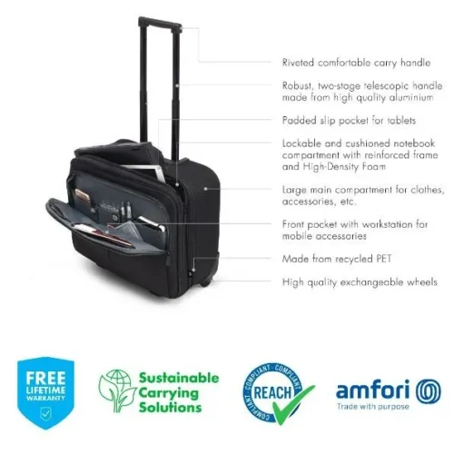 DICOTA Eco Multi Roller SCALE Лаптоп case 14-15.6 inch