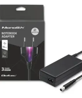 Qoltec Power адаптер for Dell 65W | 19.5V | 3.34A | 7.4 * 5.0 + pin