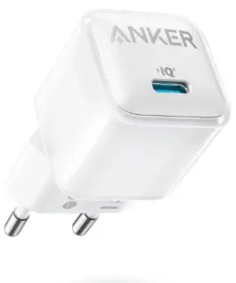 Anker зарядно 512 20W бял