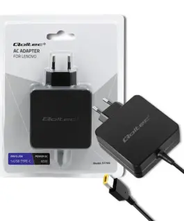 Qoltec Power адаптер for Lenovo 65W 20V 3.25Aslim tip+pin