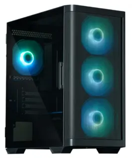 Zalman M4 черен mATX Mini Tower 4 Fans ARGB
