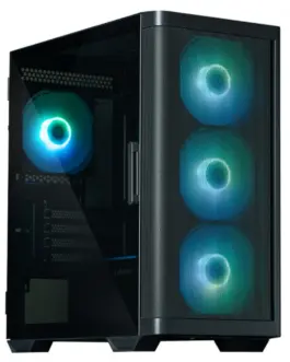 Zalman M4 черен mATX Mini Tower 4 Fans ARGB