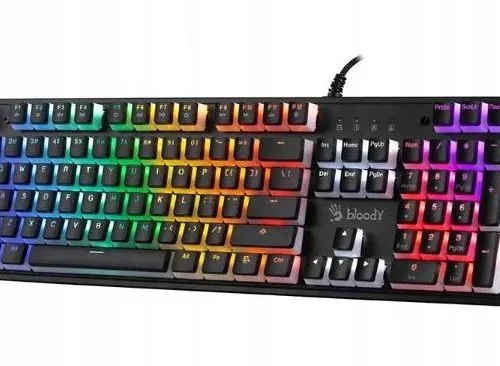 A4 Tech Mechanical Keyboard Bloody S510R Pudding