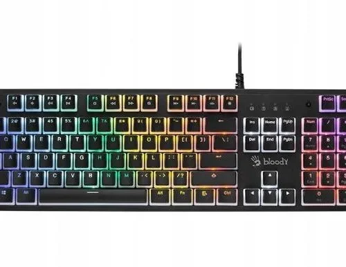A4 Tech Mechanical Keyboard Bloody S510R Pudding (син Switch)