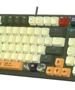 Alternative view of A4 Tech Mechanical клавиатура Bloody S98 USB Aviator (BLMS червен Switches)