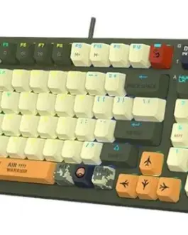 Alternative view of A4 Tech Mechanical клавиатура Bloody S98 USB Aviator (BLMS червен Switches)