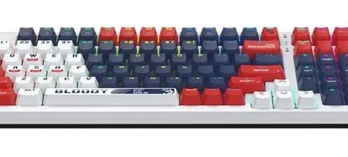 Alternative view of A4 Tech Mechanical клавиатура Bloody S98 USB Sports Navy (BLMS червен Switches)