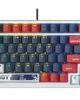 A4 Tech Mechanical клавиатура Bloody S98 USB Sports Navy (BLMS червен Switches)