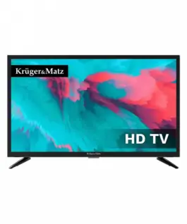 Kruger & Matz  TV 24 inches HD DVB-T2 H.265 HEVC