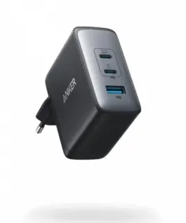 Anker Anker 736 Nano II 100W 1xUSB-A 2xUSB-C черен