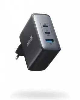 Anker Anker 736 Nano II 100W 1xUSB-A 2xUSB-C черен