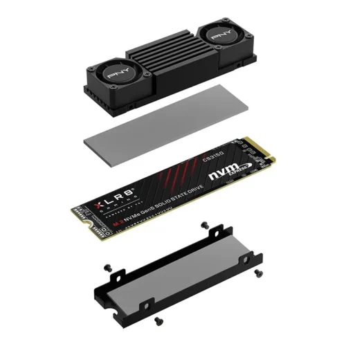 PNY SSD диск 1TB M.2 2280 CS3150 M280CS3150HS-1TB-RB черен HEATSINK