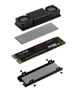 PNY SSD диск 2TB M.2 2280 CS3150 M280CS3150HS-2TB-RB черен HEATSINK