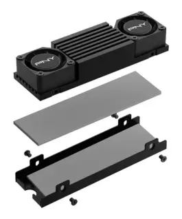 PNY SSD диск 2TB M.2 2280 CS3150 M280CS3150HS-2TB-RB черен HEATSINK