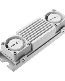 Alternative view of PNY Disc 2TB M.2 2280 CS3150 M280CS3150HSW-2TB-RB бял HEATSINK
