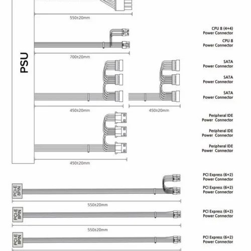 Zalman ZALMAN GigaMax III 850W 80+ BRONZE ATX 3.0