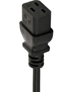 Alternative view of Gembird Rack power strip PDU 10xC13 1U 16A C19 2m