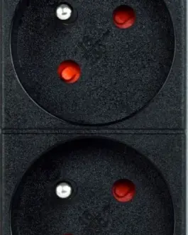 Alternative view of Gembird Rack power strip PDU 9xFR 1U 16A FR 2m