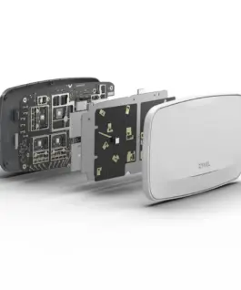 Alternative view of Zyxel AP Single Pack 802.11be AP, Smart Antenna, Standalone NebulaFlex 1 year Nebula Pro pack license bundled EU and UK Nazwa EN w MFG: *Zyxel AP Single Pack 80 2.11be WBE660S-EU0101F