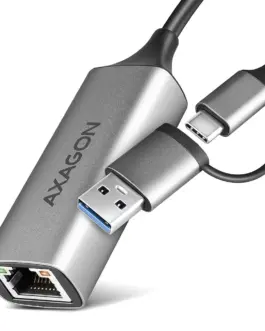 AXAGON ADE-TXCA USB-A/C 3.2 Ge n 1 LAN адаптер 1Gbit