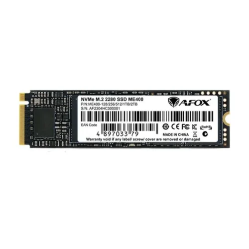 AFOX SSD drive ME400 M.2 PCI-E 4.0 x4 2TB TLC 7.4 / 6.7 GB/s NVMe