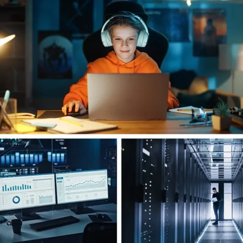 Qoltec UPS On-line Pure Sine Wave 10kVA 8kW LCD USB