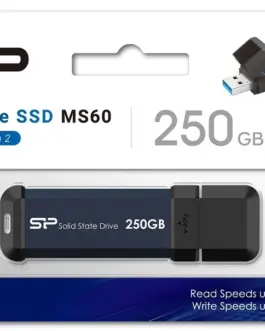 Alternative view of Silicon Power външен SSD MS60 250GB USB 3.2 600/500MB/s