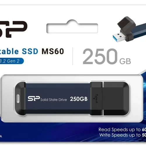 Alternative view of Silicon Power външен SSD MS60 250GB USB 3.2 600/500MB/s
