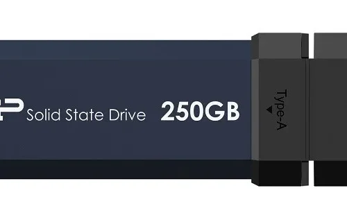 Silicon Power външен SSD MS60 250GB USB 3.2 600/500MB/s