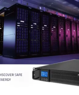 Qoltec Uninterruptible захранващ блок UPS RACK