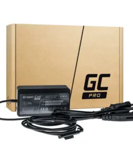 Green Cell зарядно AC адаптер 1706 65W 15V 4A for Microsoft Surface Лаптоп Pro Book Go