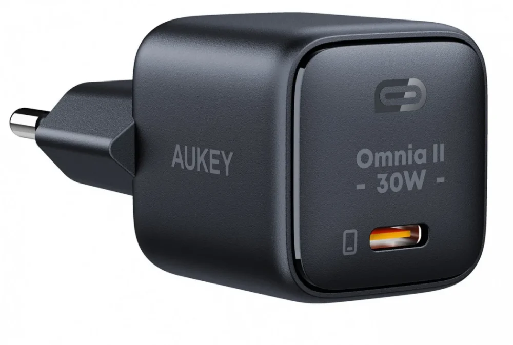 AUKEY AUKEY PA-B1L черен Omni a II Mini мрежово зарядно