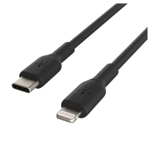 Belkin Belkin PVC USB-C to Ligh tning 1m черен
