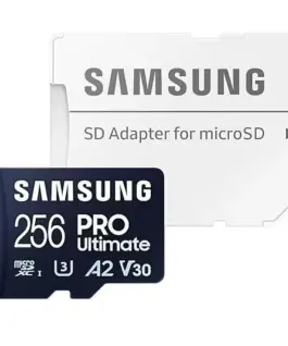 Samsung памет card microSD MB-MY256SA/WW Pro Ultimate 256GB + адаптер