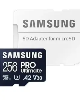 Samsung памет card microSD MB-MY256SA/WW Pro Ultimate 256GB + адаптер