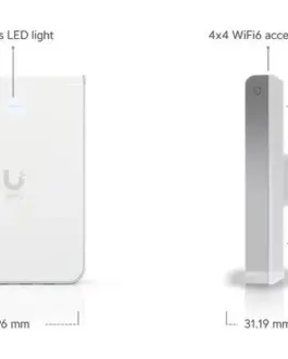 Alternative view of UBIQUITI Ubiquiti Acces Point Un ifi 6 In-Wall U6-IW