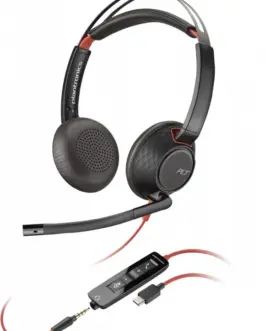 POLY Headset черенwire 5220 ST USB-C 3.5mm 8X231AA