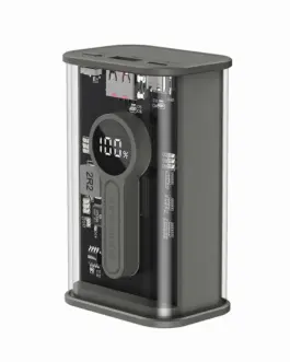 Gembird външна батерия прозрачен 9000 mAh QC3.0 черен