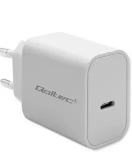 Qoltec Super Quick PD зарядно USB C, 20W, 5 12V