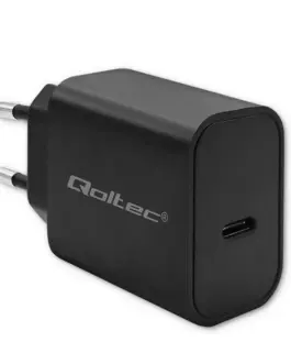 Qoltec Super Quick PD зарядно USB C, 20W, 5 12V