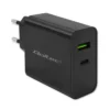 Qoltec GaN POWER PRO зарядно 1xUSB C