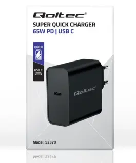Qoltec Super Quick PD зарядно 1xUSB C