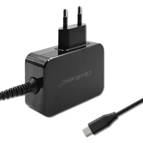 Alternative view of Qoltec GaN POWER PRO зарядно 1xUSB C, 65W, 5 20V