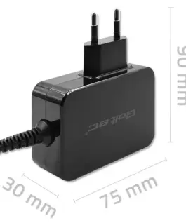 Qoltec GaN POWER PRO зарядно 1xUSB C