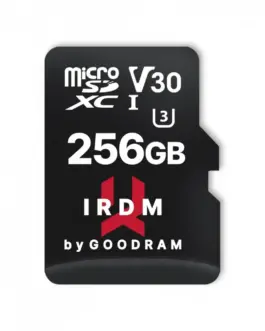 Alternative view of GOODRAM Card microSD IRDM 256GB UHS-I U3 адаптер